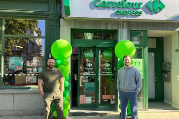 Vijf Carrefour-winkels openen of heropenen de deuren
