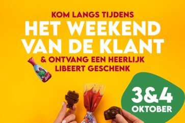 Dit weekend: Weekend van de Klant!
