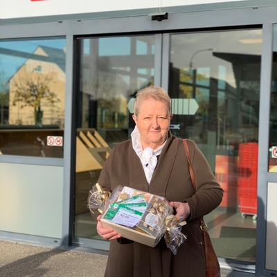 Eén jaar gratis boodschappen
