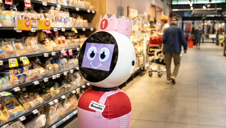 Multipurpose AI-robot als extra collega in je winkel