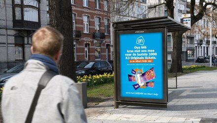 Digitaal krassen bij Albert Heijn