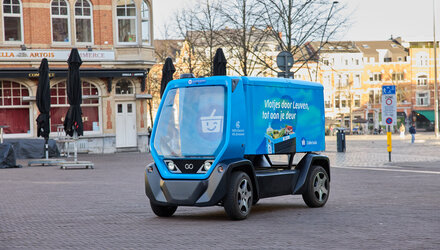 Colruyt lanceert zelfrijdend robotwagentje