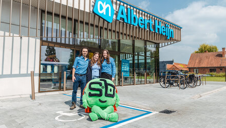 Hoe Albert Heijn Zwevegem van een misser een mooie buurtactie maakte