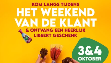 Dit weekend: Weekend van de Klant!