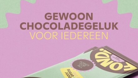 FONDI lanceert eerste suikervrije chocoladetablet