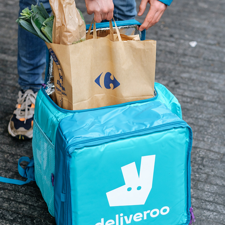 Voor Carrefour België was het Deliveroo-platform een perfecte oplossing.