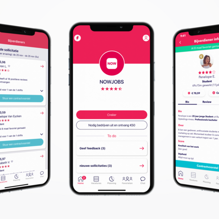 Een opleiding voor het gebruik van de app was zelfs niet nodig, zo eenvoudig is het systeem.
