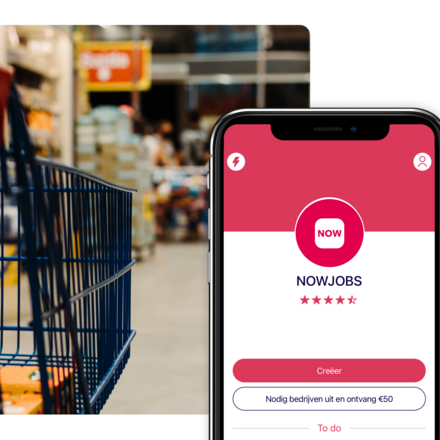 Werkgevers krijgen via de app gemiddeld 13 sollicitaties per vacature binnen en het systeem is heel flexibel.
