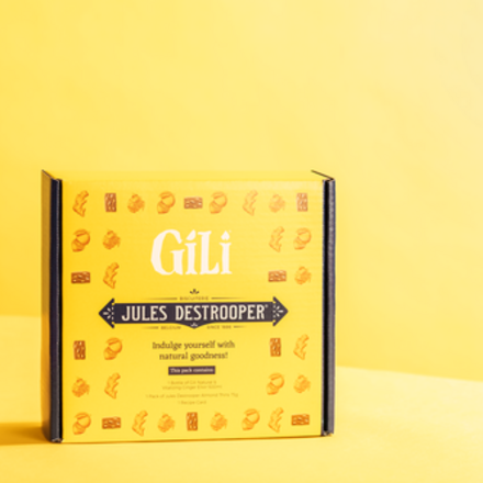 GILI is een perfect alcoholvrije aperitief en combineert in zijn theeversie heerlijk met de koekjes van Jules Destrooper.