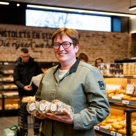 Ik wilde per se het warme karakter  van de vorige winkel behouden, vooral op vraag van de klanten.