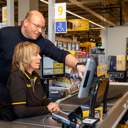 Het automatische bestelsysteem van Jumbo houdt rekening met eerdere verkoopcijfers en statistieken.