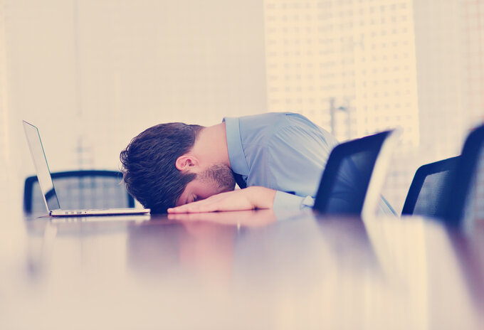 Werkstress zelf maakt niet ziek