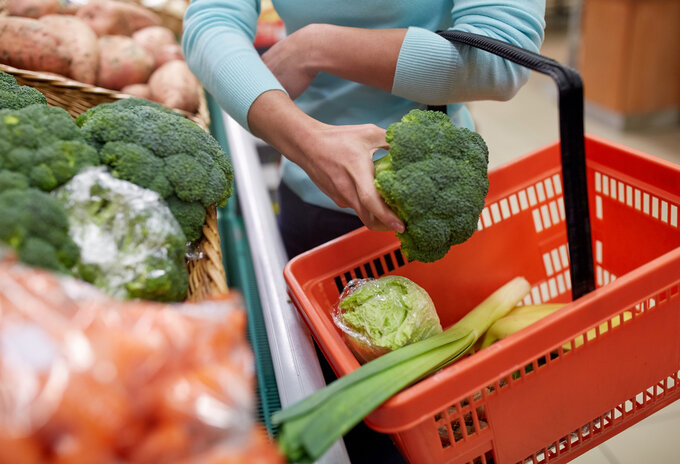 Niet-verpakte voeding