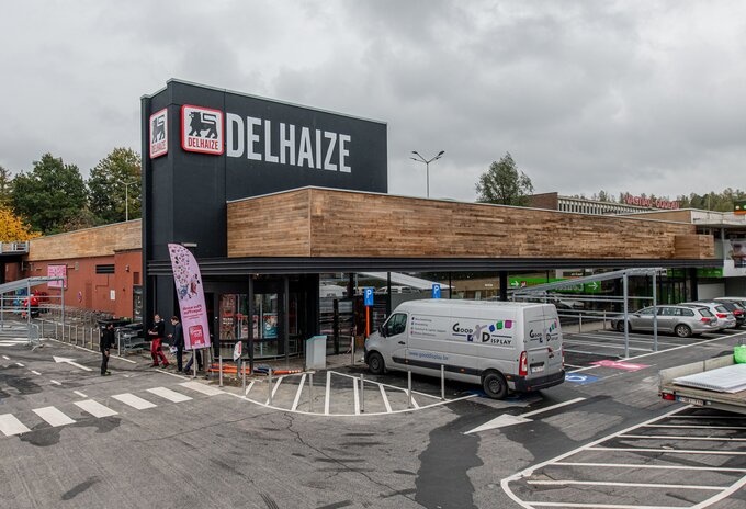 Delhaize-supermarkt Alsemberg vernieuwd
