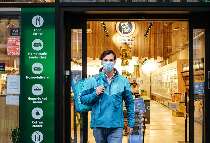 Over de Carrefour Express samenwerking met Deliveroo