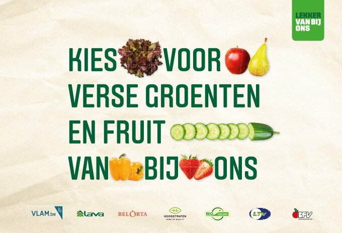 Tv-campagne voor groenten en fruit van bij ons