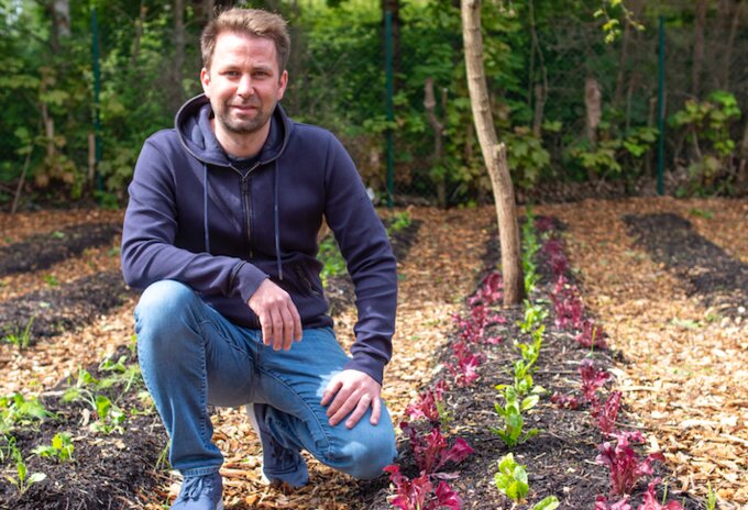 Permacultuur moestuin
