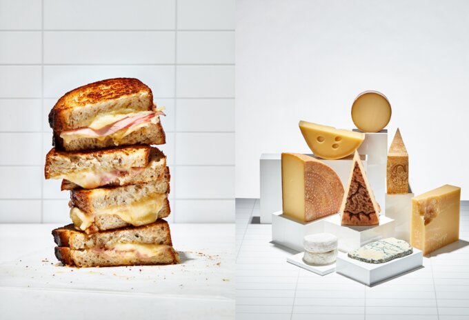 Pop-up croque-monsieur bar