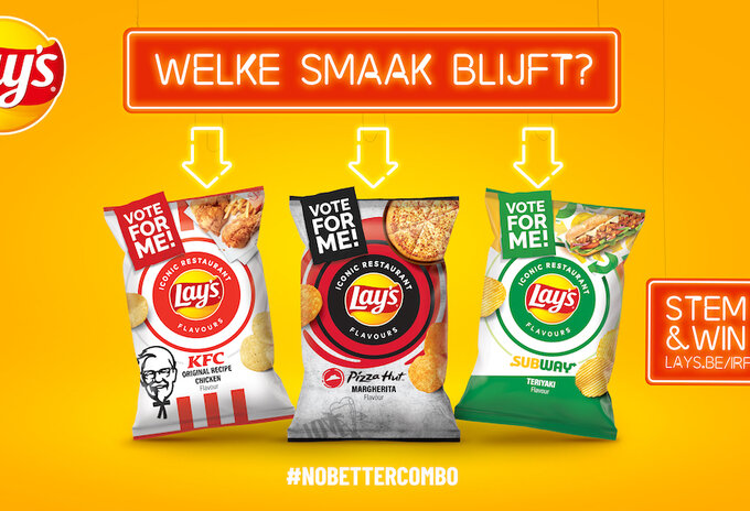 Welke smaak van Lay’s Iconic Restaurant Flavours haalt het?