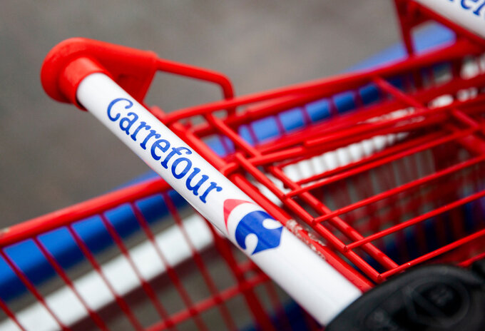 Nog steeds lege rekken bij Carrefour ondanks einde staking
