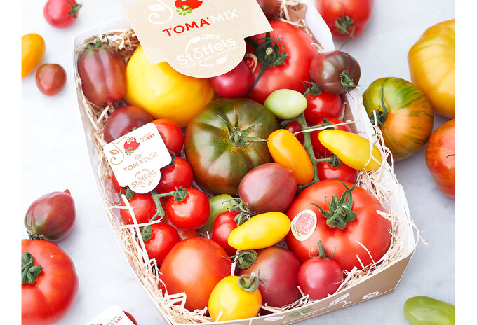 Pak eens uit met een ingepakte tomaat