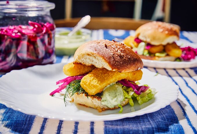 Iglo Fish Sticks in een plantaardig jasje