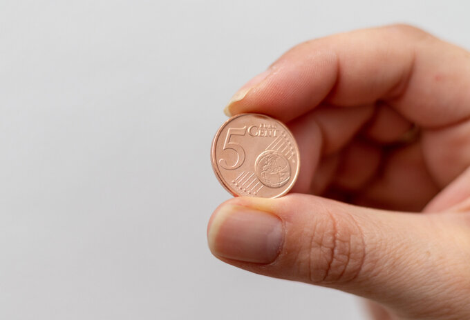 Muntstukken 5 en 10 eurocent te kort?