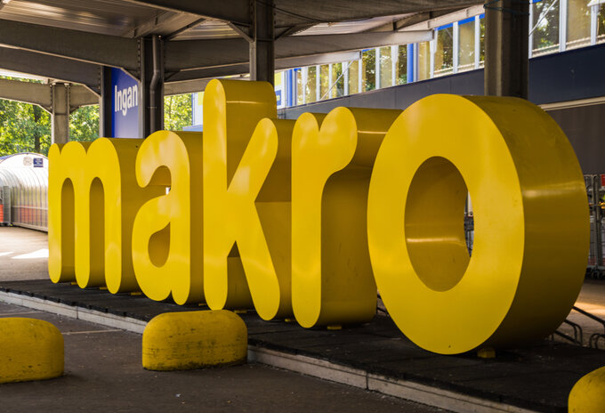 Grote uitverkoop Makro