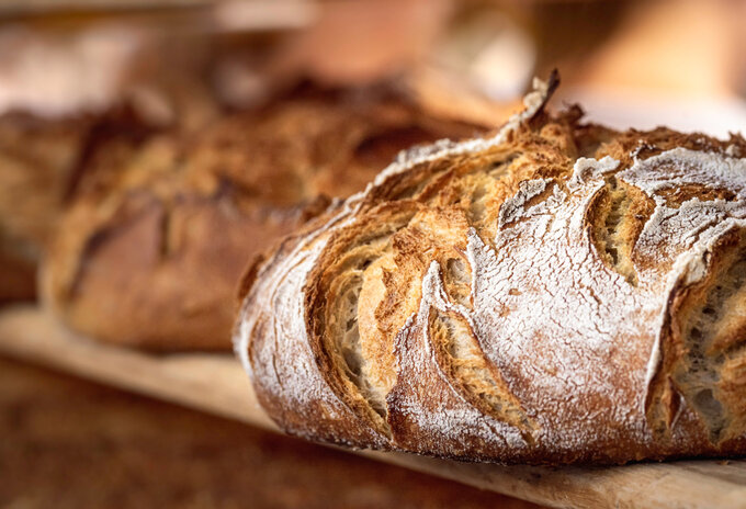 Brood online besteld en aan huis geleverd