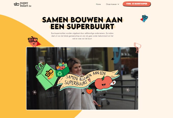Nieuwe website en look & feel voor Superbuurt