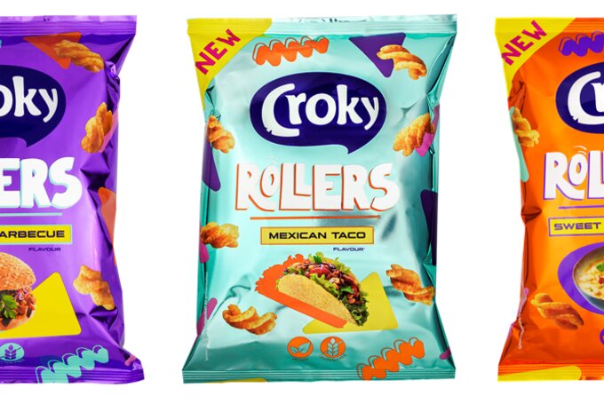 Croky Rollers in 3 verrassende smaken