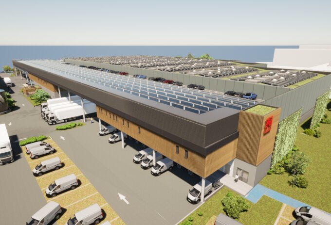 Delhaize bouwt nieuwe distributiecentrum voor thuislevering