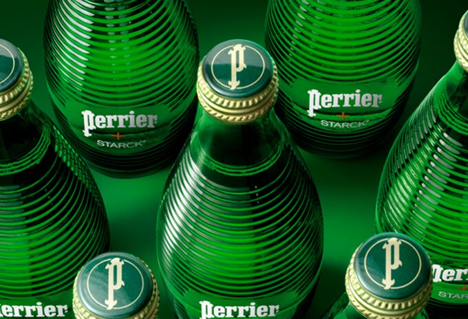 PERRIER® viert 160 jaar met herontwerp van iconische groene fles