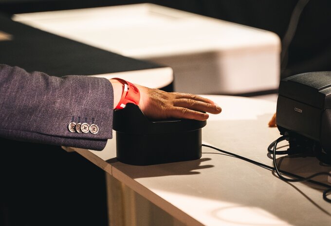 Betalen met je handpalm