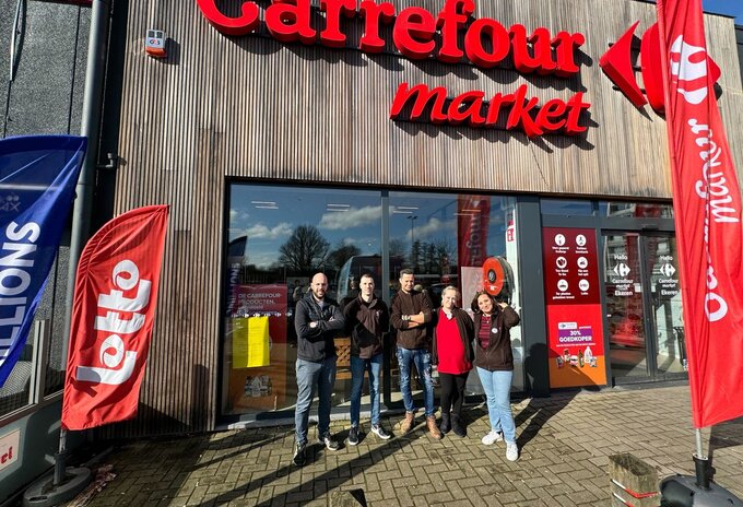 Carrefour Market Ekeren levert aan huis via crowdshipping