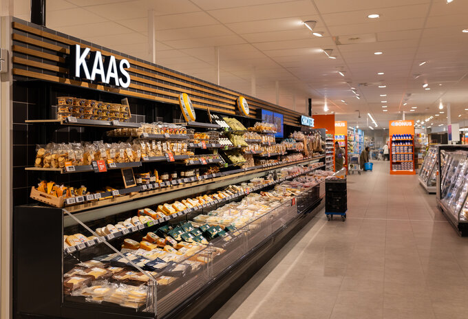Winkeloppervlakte van top 3 supermarkten groeit op 8 jaar tijd met 19%