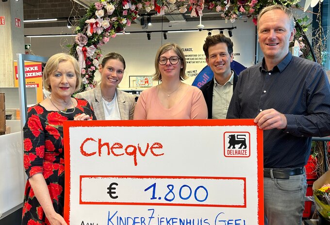 Delhaize Geel zet zich in voor hartverwarmend project