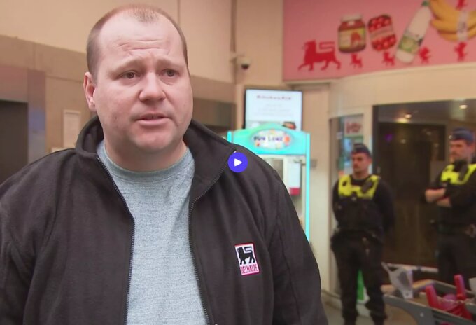 Zelfstandige supermarkt doelwit van aanslag