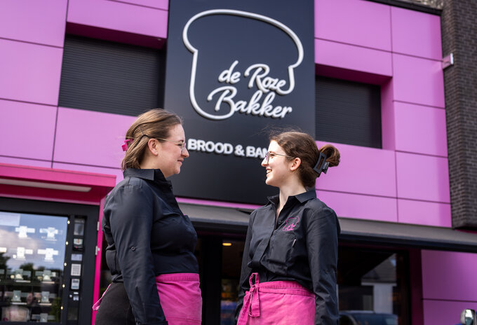 De Roze Bakker kneedt enthousiaste leerlingen