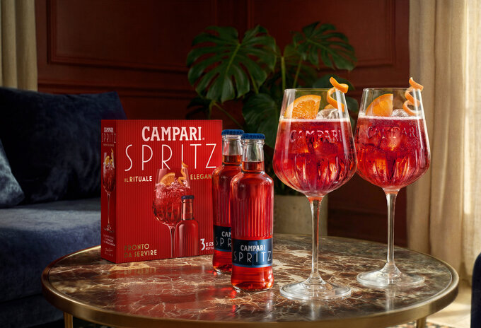 Ready-to-serve Campari Spritz