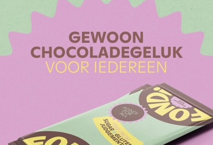 FONDI lanceert eerste suikervrije chocoladetablet