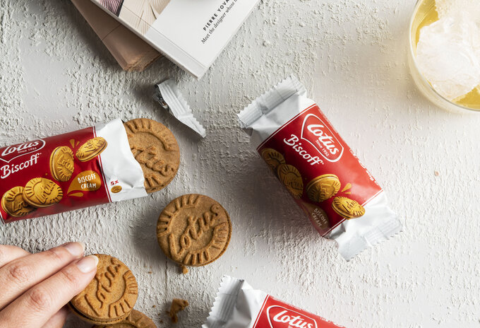 De gevulde Lotus® Biscoff®