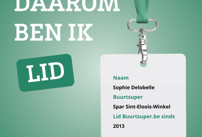 Daarom ben ik lid