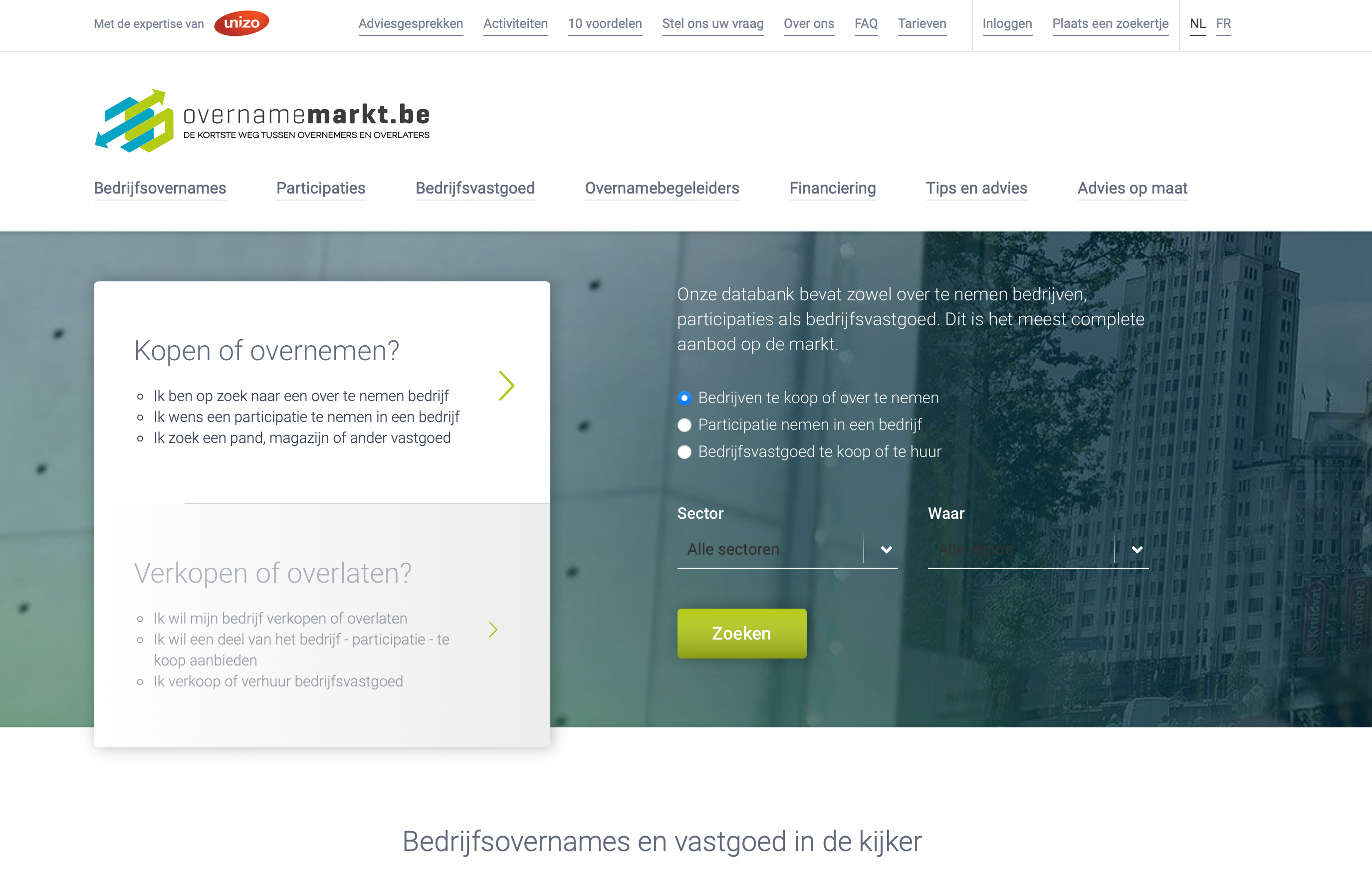 overnamemarkt.be