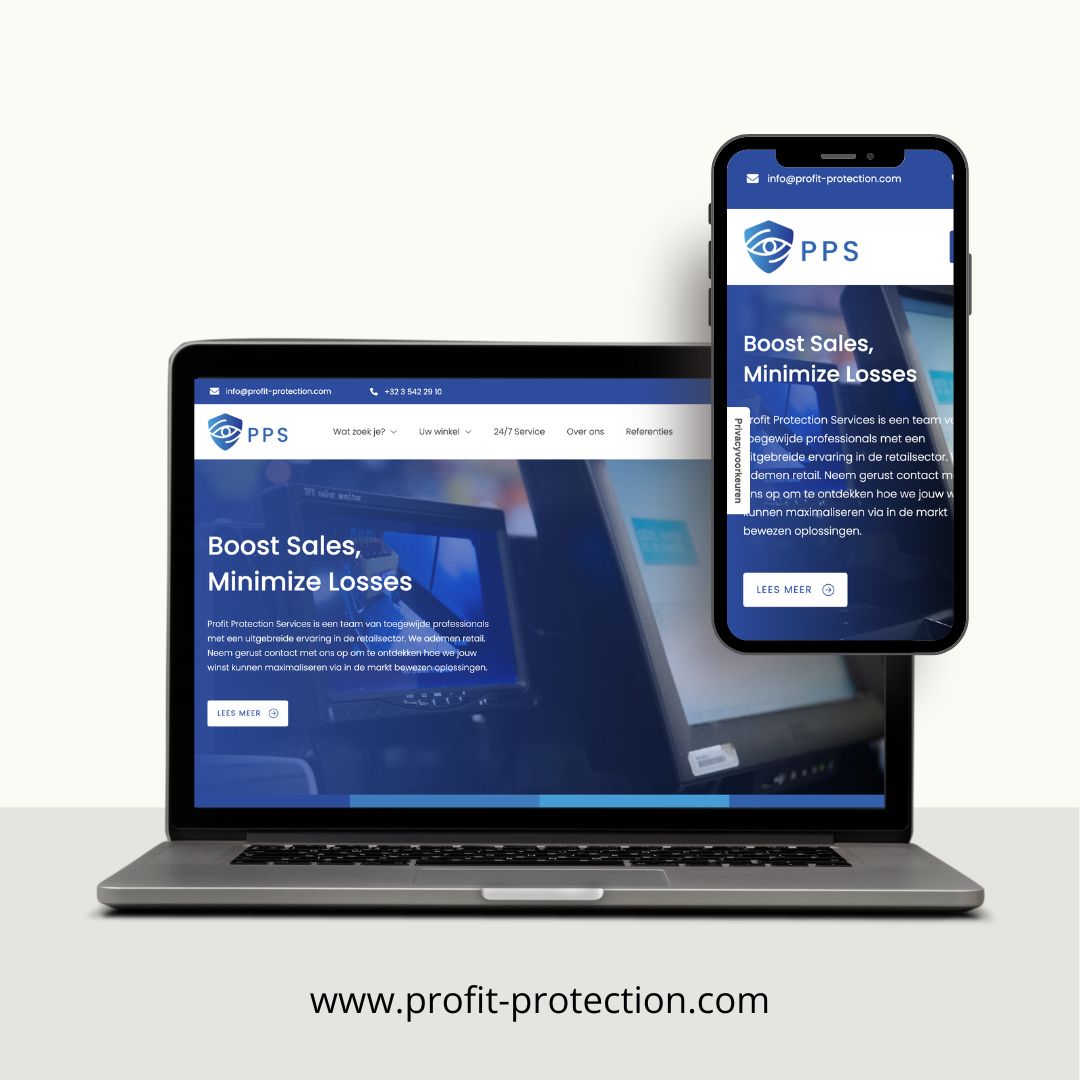Nieuwe website voor Profit Protection Services