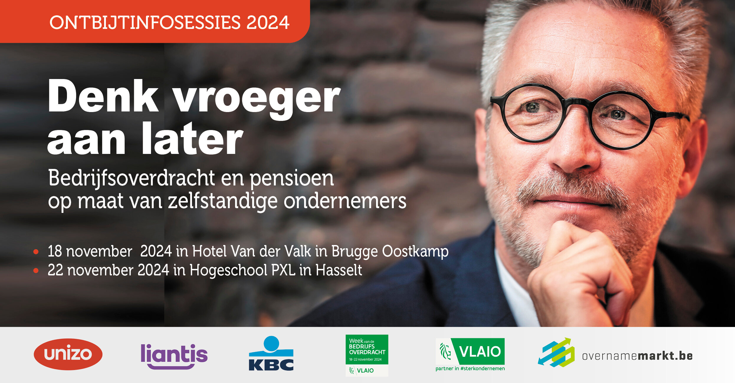 Denk vroeger aan later