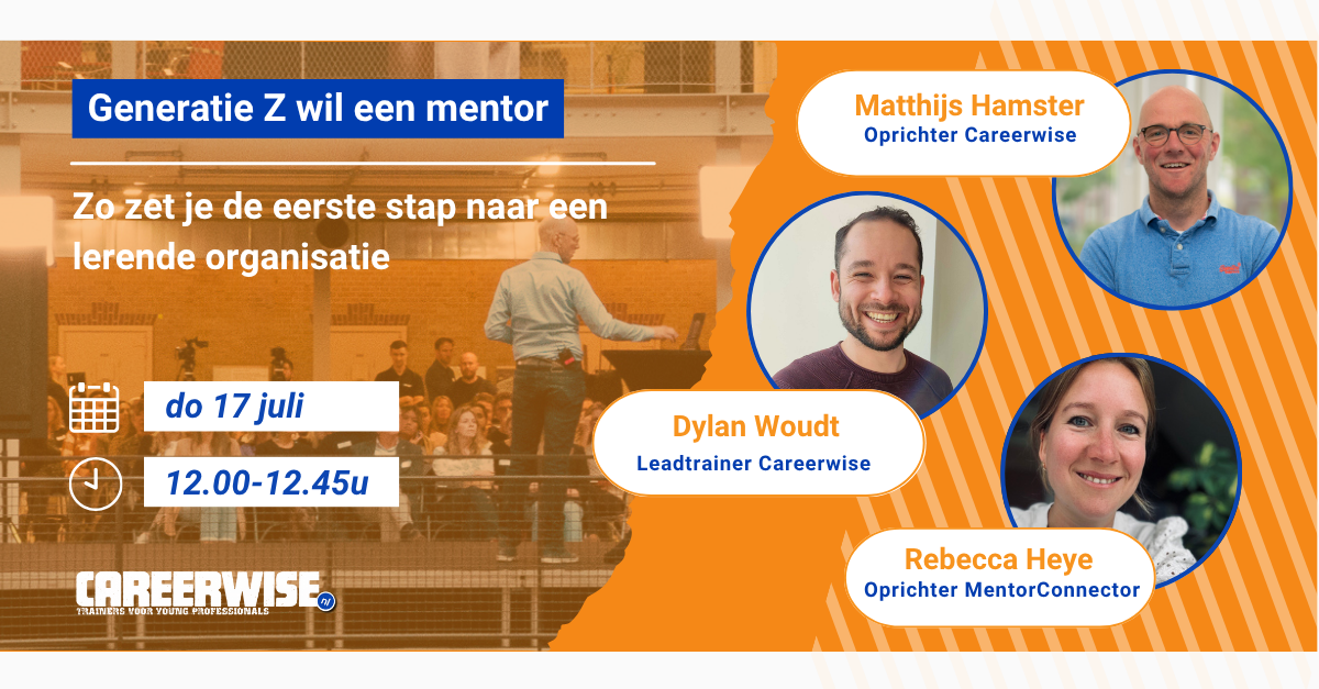 Webinar Gen Z wil een mentor